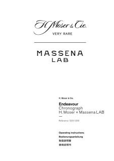 Endeavour Chronograph H. Moser x Massena LAB